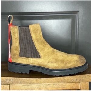 🔥DIESEL D-Alabhama LCH Chelsea Boots in Otter | Luxe Suede | US 12 / EU 45 | NWT